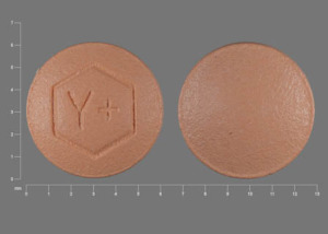 Pill Y+ is Safyral drospirenone 3 mg / ethinyl estradiol 0.03 mg / levomefolate calcium 0.451 mg