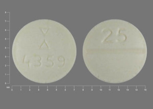 Clozapine 25 mg Logo 4359 25