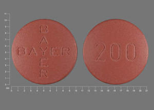 Pill BAYER BAYER 200 is Nexavar 200 mg