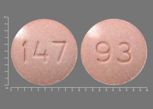 Pill 93 147 Red Round is Naproxen