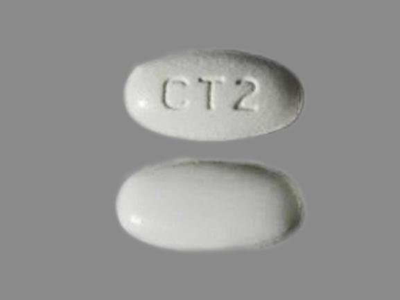 Pill CT2  Elliptical/Oval is Zyflo CR