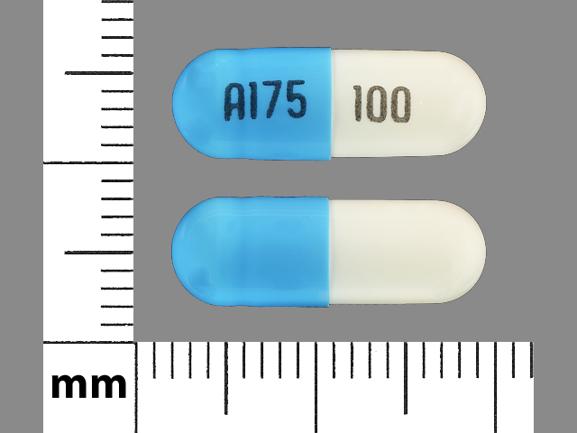 Fluvoxamine maleate extended-release 100 mg A175 100