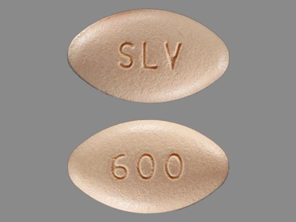 Pill SLV 600 Beige Oval is Gralise