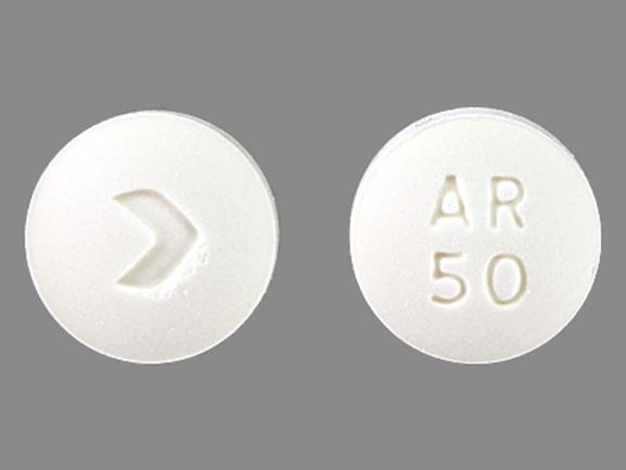 Pill > AR 50 White Round is Acarbose