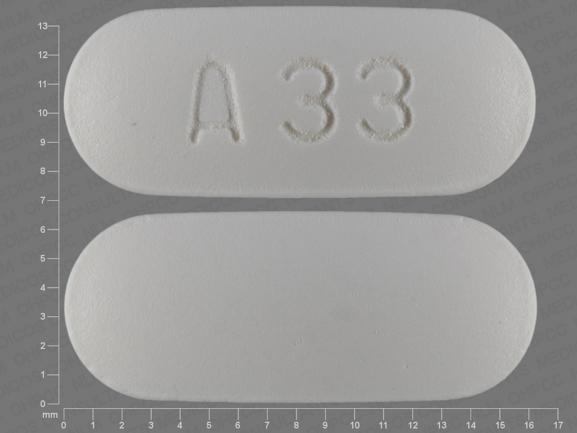 Cefuroxime axetil 250 mg A33