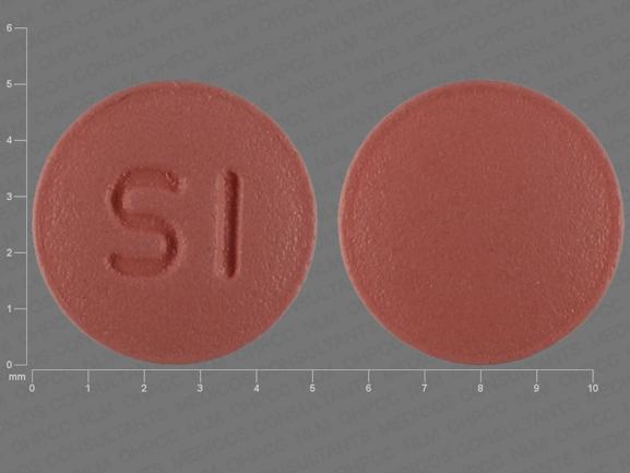 Pill SI Red Round is Simvastatin