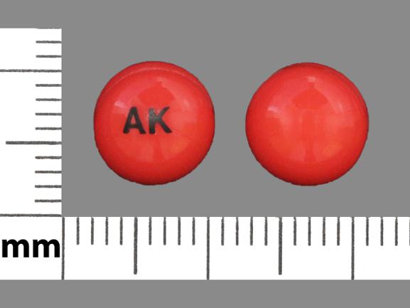 Pill AK Pink Round is Progesterone