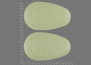 Hyzaar 25 mg / 100 mg HYZAAR MRK 747