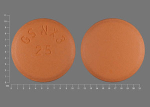 Pill GS NX3 25 Orange Round is Promacta