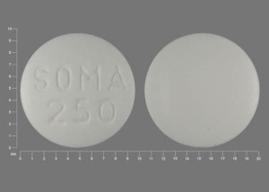 Pill SOMA 250 White Round is Soma
