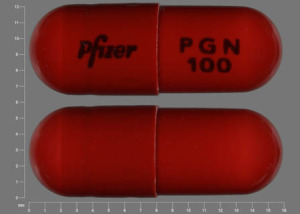 Lyrica 100 mg Pfizer PGN 100