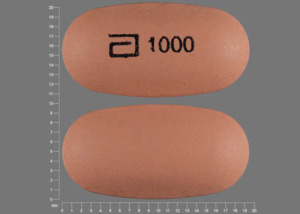 Pill a 1000 Orange Elliptical/Oval is Niaspan