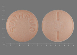 Synthroid 25 mcg (0.025 mg) SYNTHROID 25