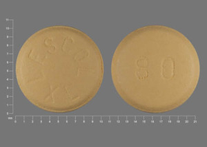 Pill LESCOL XL 80 Yellow Round is Lescol XL
