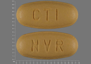 Pill NVR CTI Yellow Oval is Diovan HCT
