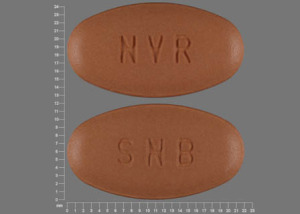 Pill NVR SNB is Valturna aliskiren 300 mg / valsartan 320 mg