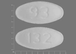 Lamotrigine (chewable, dispersible) 25 mg 93 132