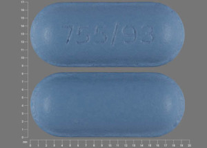 Pill 755/93 is Diflunisal 500 mg