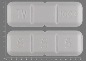 Pill TV 1003 5 5 5 is Buspirone Hydrochloride 15 mg