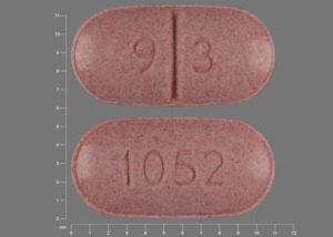 Pill 93 1052 Brown Oval is Enalapril Maleate and Hydrochlorothiazide