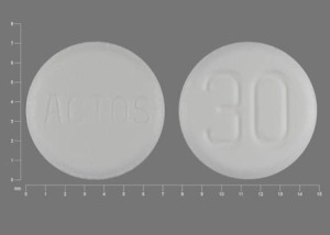 Pioglitazone hydrochloride 30 mg ACTOS 30