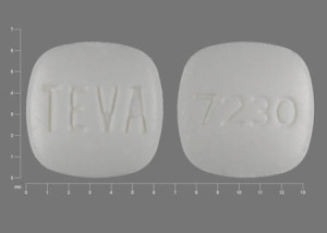 Cilostazol 50 mg TEVA 7230