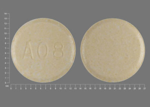 Clozapine (orally disintegrating) 100 mg A08