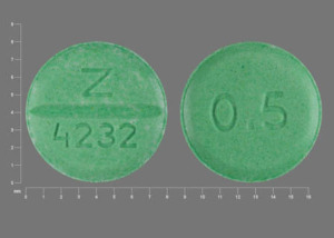 Pill Z 4232 0,5 er Bumetanide 0,5 mg