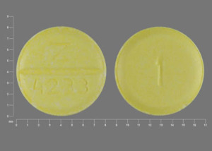 Pill Z 4233 1 Yellow Round is Bumetanide