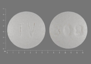 Pill TV 308 is Hydroxyzine Hydrochloride 25 mg