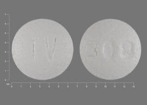 Hydroxyzine hydrochloride 25 mg TV 308