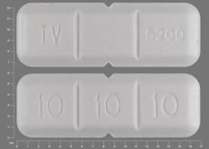 Buspirone hydrochloride 30 mg TV 5200 10 10 10