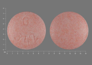 Pill G 342 Pink Round is Oxybutynin Chloride Extended Release