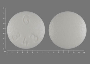 Pill G 343 White Round is Oxybutynin Chloride Extended Release