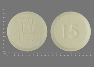 Olanzapine (orally disintegrating) 15 mg TV U7 15