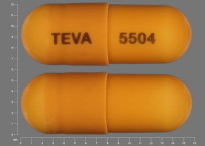 Fluoxetine hydrochloride and olanzapine 25 mg / 6 mg TEVA 5504