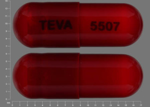 Fluoxetine hydrochloride and olanzapine 50 mg / 12 mg TEVA 5507