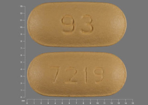Pill 93 7219 Yellow Capsule-shape is Topiramate