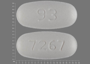 Metformin hydrochloride extended release 500 mg 93 7267