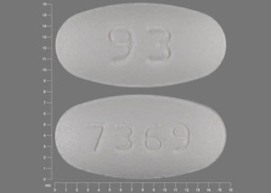 Hydrochlorothiazide and losartan potassium 12.5 mg / 100 mg 93 7369