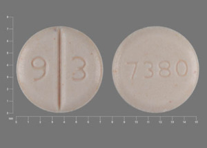 Pill 9 3 7380 Orange Round is Venlafaxine Hydrochloride