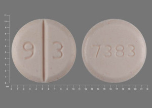Pill 9 3 7383 Orange Round is Venlafaxine Hydrochloride