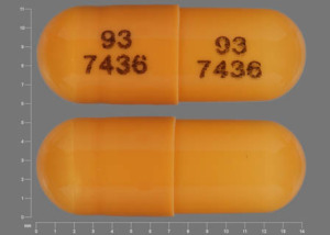 Pill 93 7436 93 7436 Yellow Capsule-shape is Ramipril