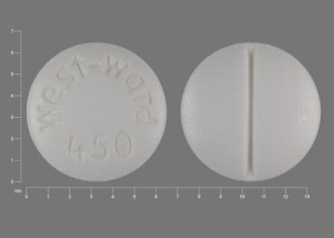 Pill West-Ward 450 White Round is Phenobarbital
