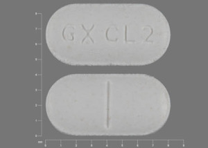 Pill GX CL 2 White Elliptical/Oval is Lamictal CD