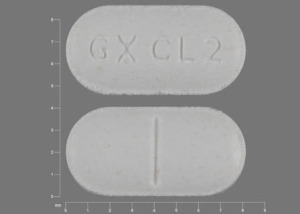 Pill GX CL 2 White Oval is Lamictal CD