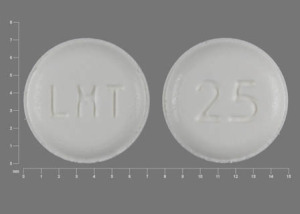 La pilule LMT 25 est Lamictal ODT 25 mg