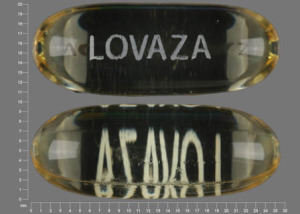 Pill LOVAZA is Lovaza omega-3-acid ethyl esters 1000 mg