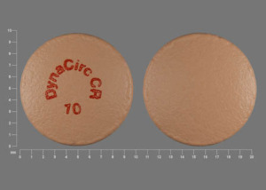 Pill Imprint DynaCirc CR 10 (Dynacirc CR 10 mg)