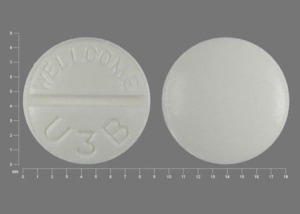 Pill WELLCOME U3B er Tabloid 40 mg